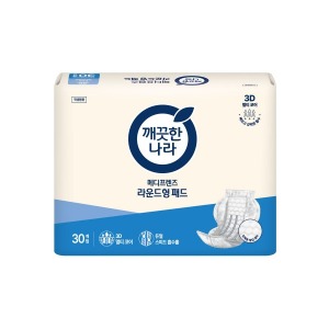 메디프렌즈 라운드형 패드 (속기저귀) 성인용기저귀 요실금 30매 10팩